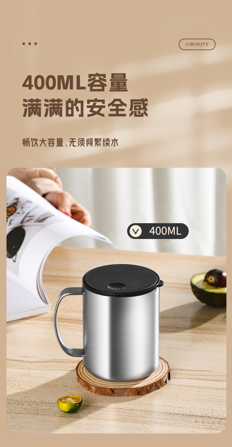 316 stainless steel mugs, vacuum insulated cups, coffee cups, home, office, dormitory, student double-layer insulated water cups, coffee insulated cups, milk tea insulated cups, stainless steel insulated cups pic 11