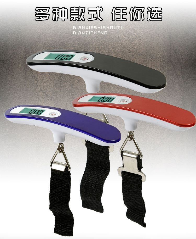 Wholesale of electronic scales, mini portable electronic scales, hand-held scales, kilogram weighing scales, luggage scales, food gram scales pic 4