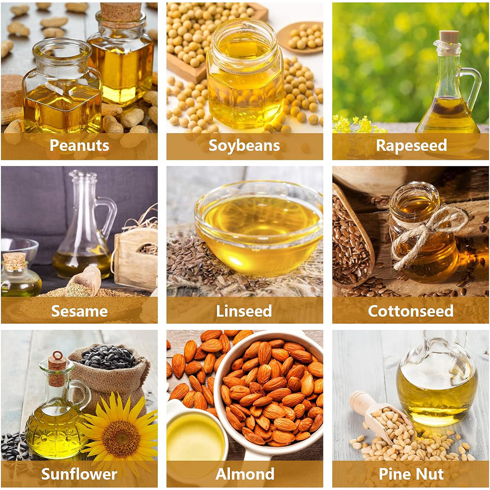 Winning star家用小型不锈钢冷热榨芝麻花生大豆菜籽全自动榨油机详情3