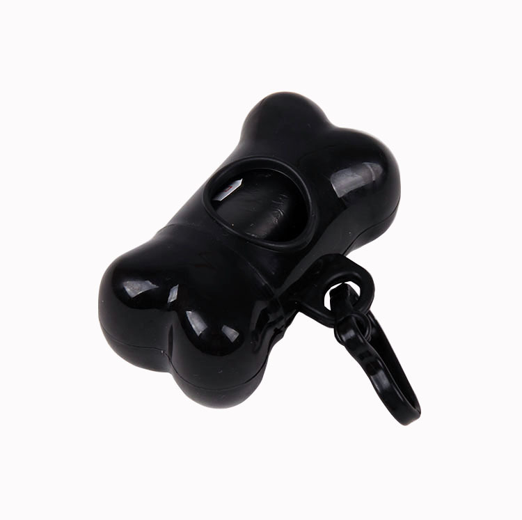 Pet supplies, pet plastic garbage bags with bone-shaped toilet picks, one bone per bag, wholesale of pet cleaning supplies pic 7