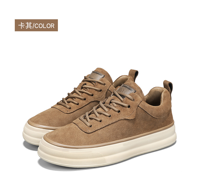 男鞋2024新款秋季复古休闲工作上班鞋子韩版百搭男士运动板鞋大码详情26