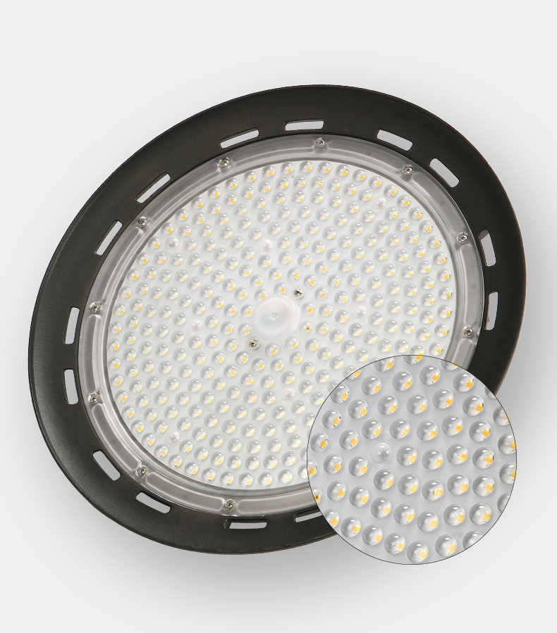 UFO industrial and mining lamp manufacturer wholesale warehouse lamps, factory LED workshop lamps, industrial large-area circular ceiling flying saucer lamps pic 3