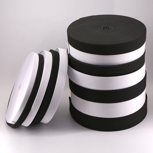 Wholesale thickened double-layer elastic bands, high-elastic latex lacing bands, flat loose tight ropes, plain weave elastic webbing, and clothing accessories pic 4