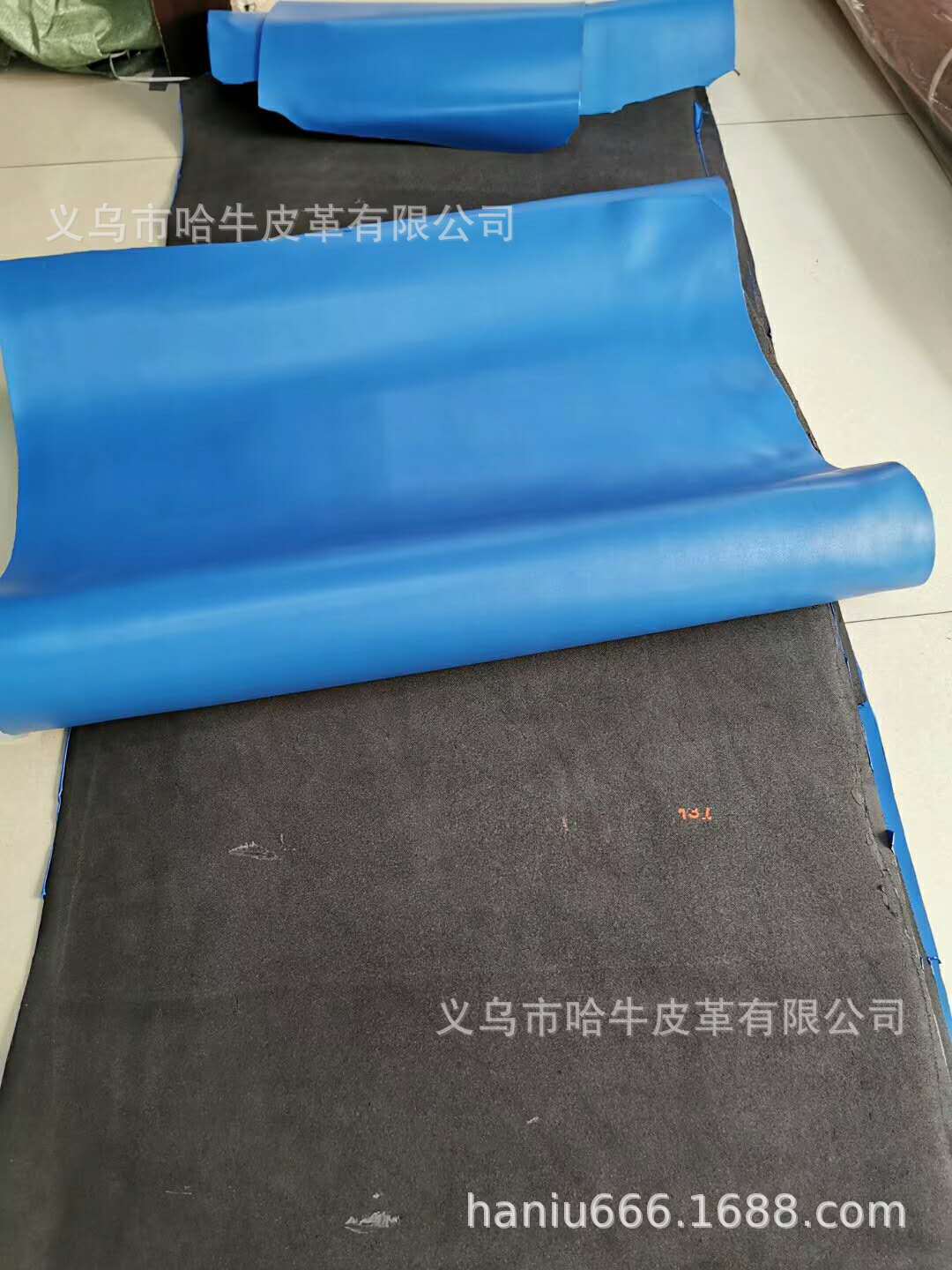 Hainiu genuine leather two-layer custom-made model with a thickness of 2.5, available in various colors such as blue and wine red. Samples can be provided for customization pic 4