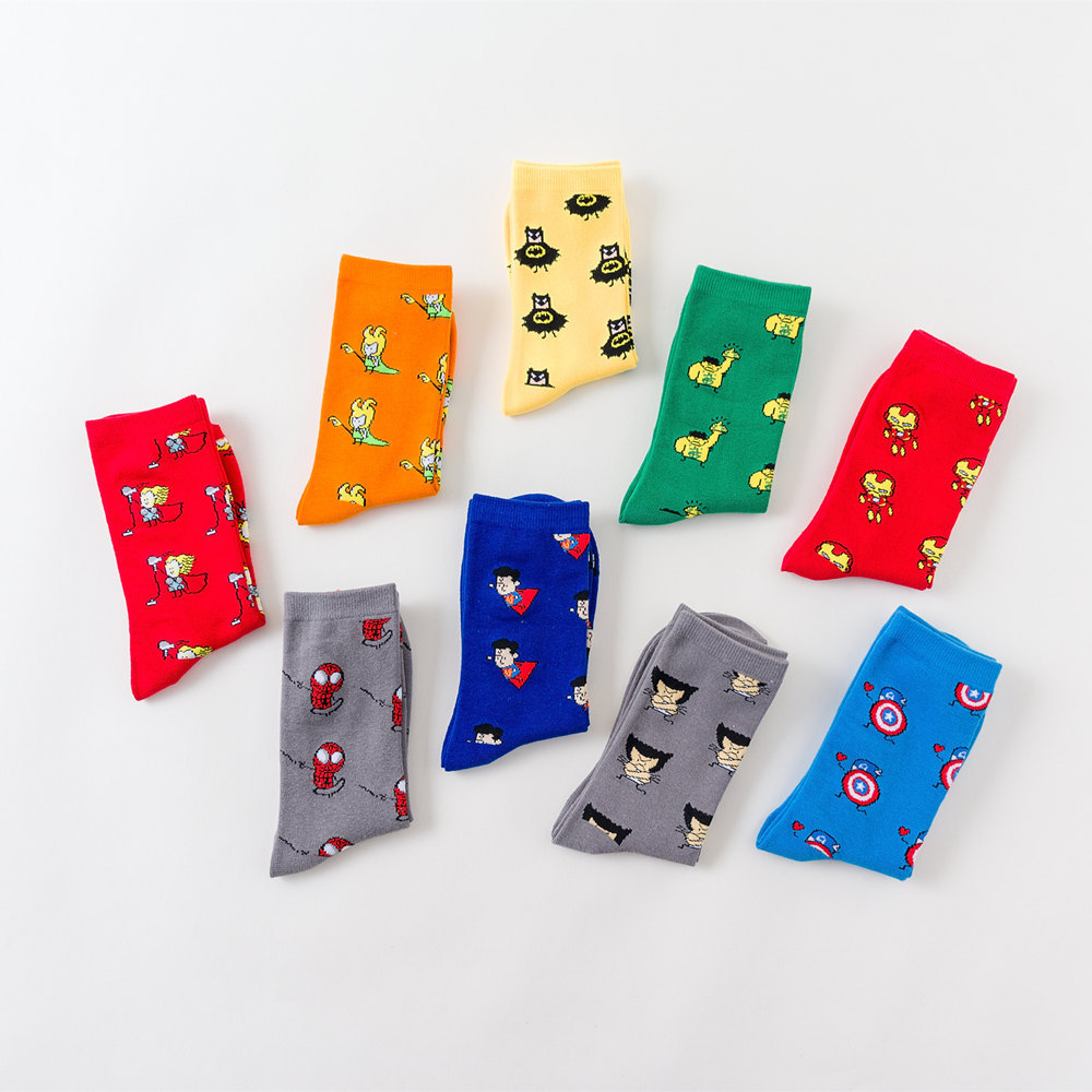 American version Maple Leaf sports hiking socks, casual socks, linen leaf socks, the same style as WISH and Amazon pic 4