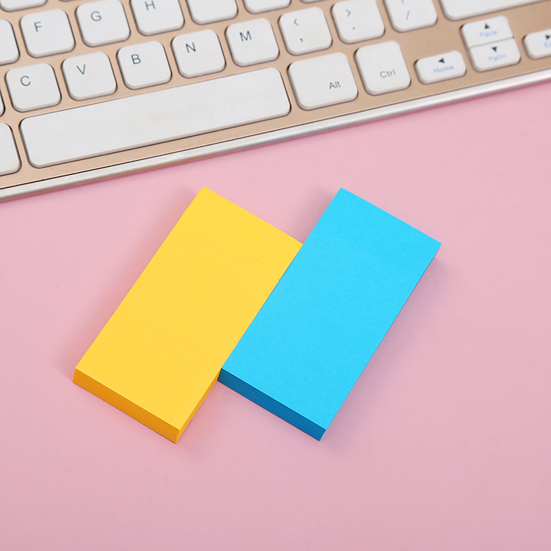 Factory direct sales of tear-off sticky notes, simple student sticky notes, office sticky notes that can print takeout logos, custom-made sticky notes pic 10