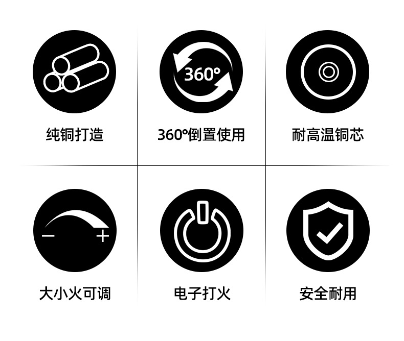 纯铜卡式喷火器户外烧烤烧猪毛持久续航厂家家用全铜喷枪喷火器详情3