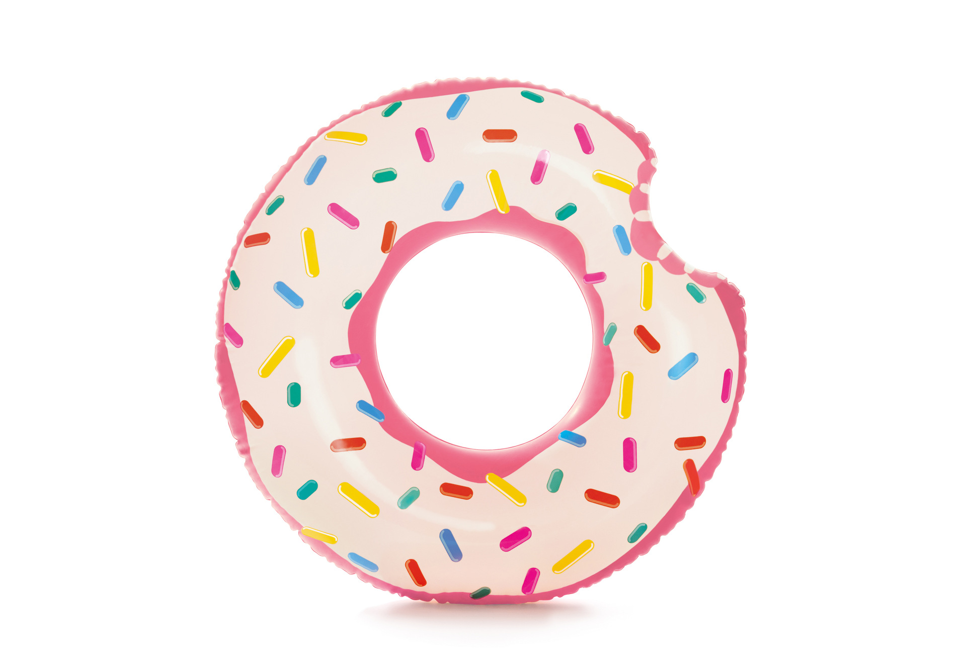 INTEX56265 Summer New adult donut swimming ring, PVC inflatable thickened life buoy, underarm float ring pic 3