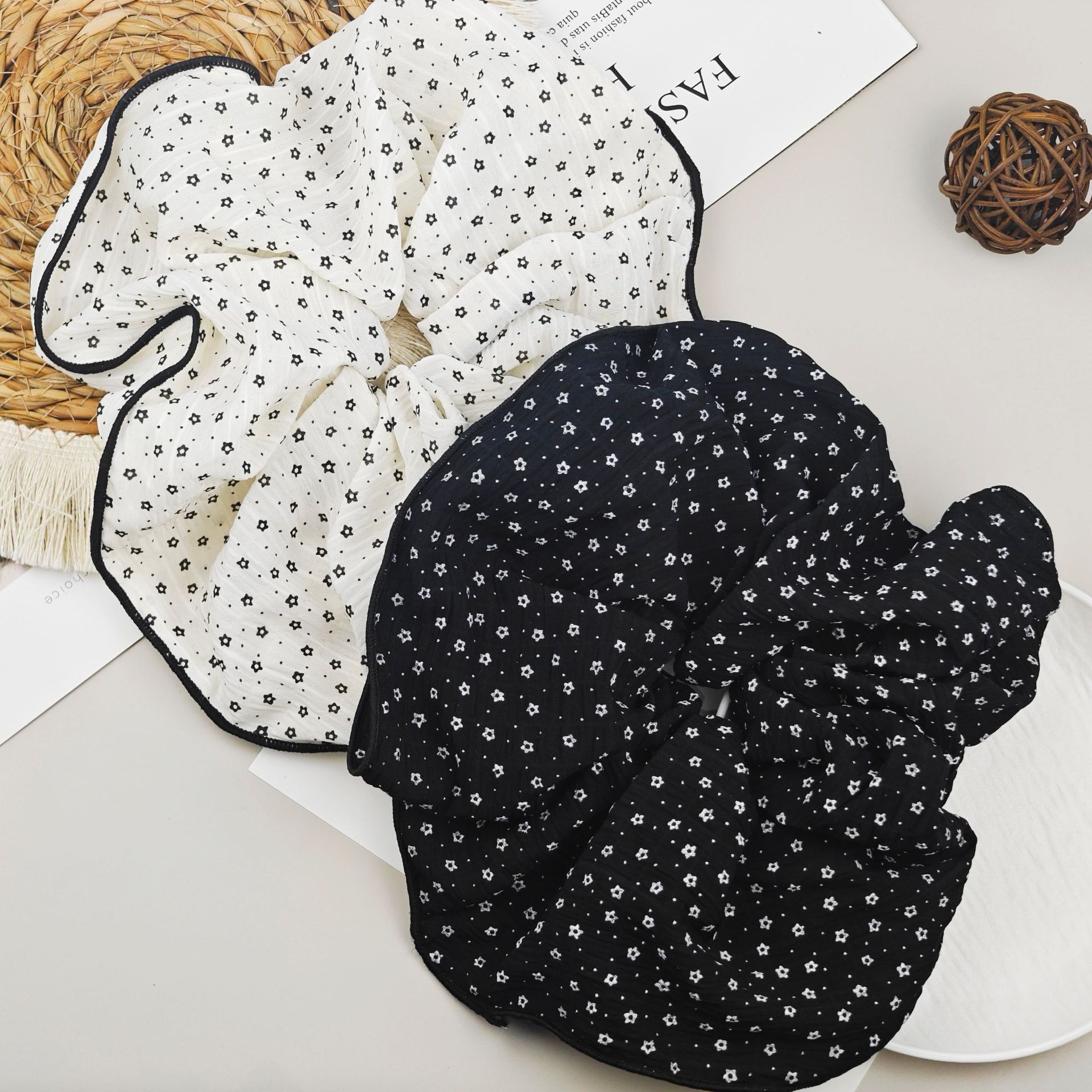 Korean-style large intestine hair band for women, high-end look, high appearance level, ins school style hair band, sweet style, fashionable rubber band hair accessory pic 31