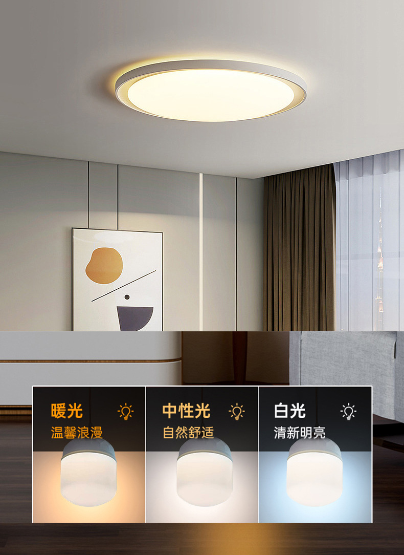 AI智能离线语音灯球泡照明灯居家卧室客厅高亮照明声控智能球泡灯 pic 6