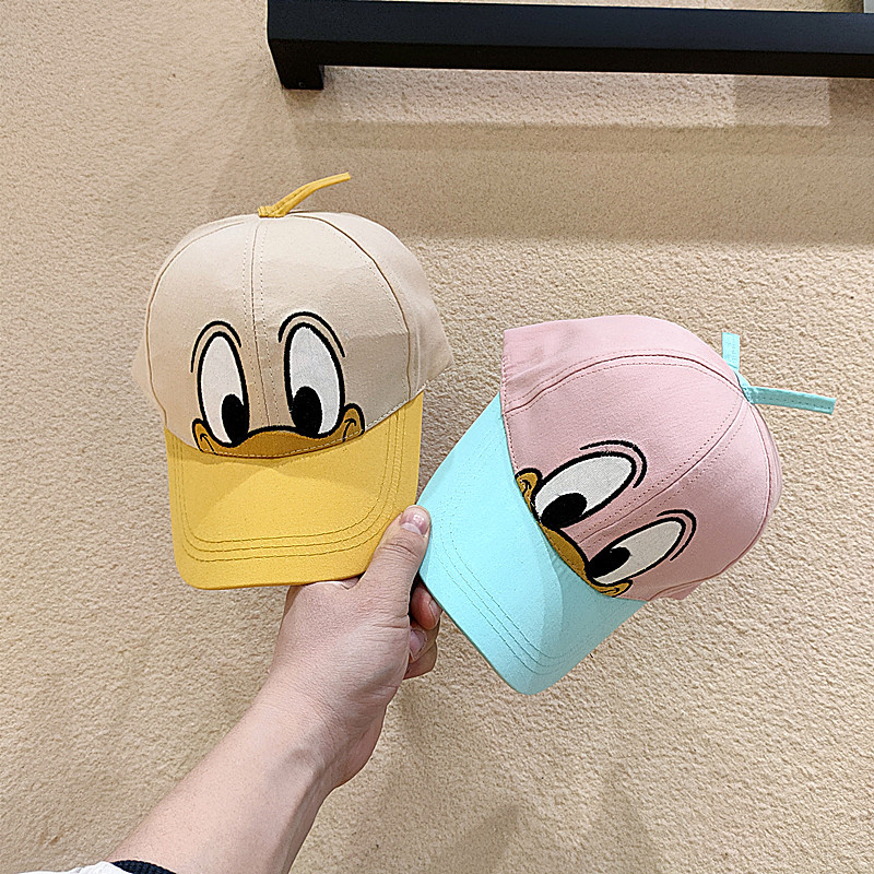 儿童帽子韩版卡通可爱春秋季出游宝宝鸭舌帽男女童婴儿棒球帽超萌详情19