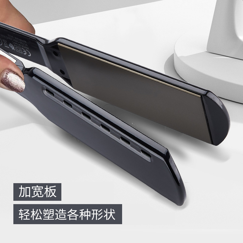 跨境干湿两用直板夹拉发器不伤发拉直家用负离子电夹板直发器批发NIKAI详情5