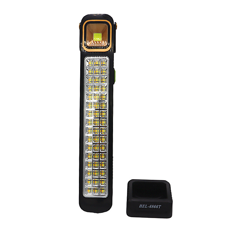 太阳能充电手提探照灯 户外家用便携led应急灯多功能手电筒批发详情3