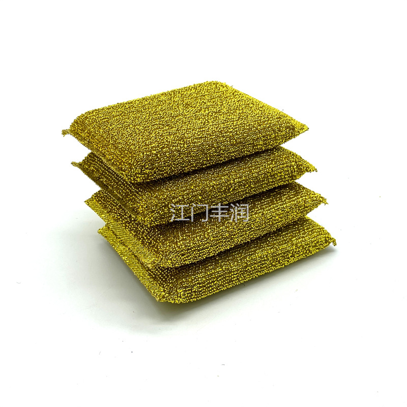 【 Quality Thickened 】 Washing King Double-sided sponge, kitchen cleaning, scouring pad, dishcloth, pot brush, household pic 5