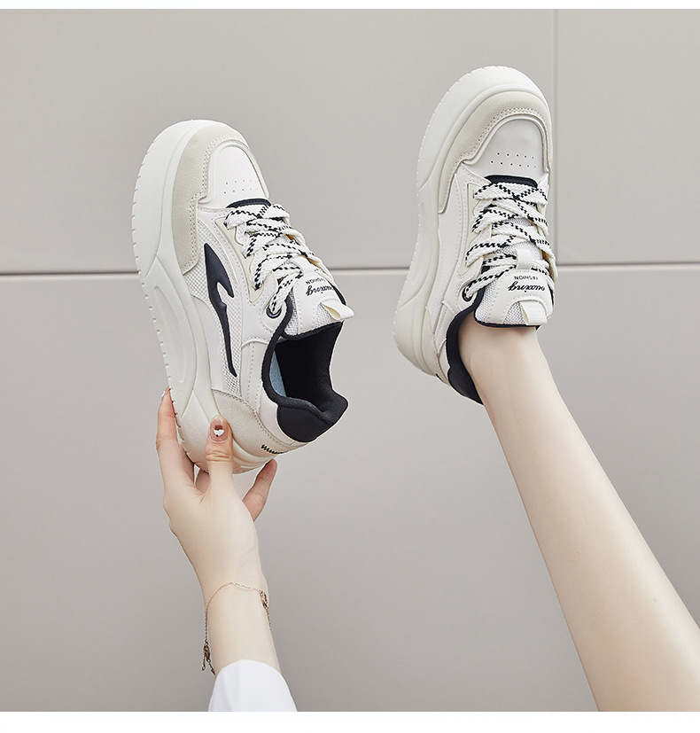 2024秋季小白鞋新款韩版ins女学生厚底增高运动板鞋休闲街拍Q1808详情23