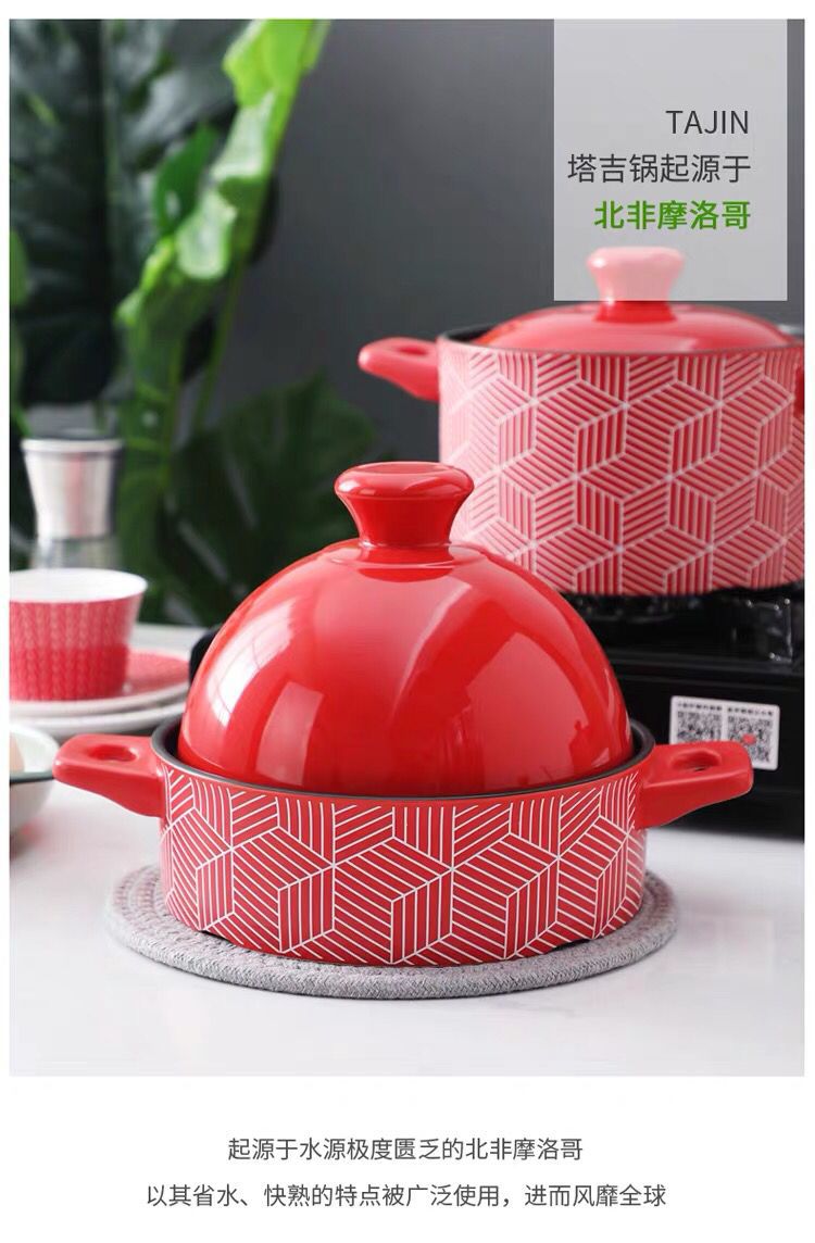 Chaozhou Nuobao Chinese-style clay pot stew pot, ceramic clay pot for making soup and gas stove are suitable pic 7
