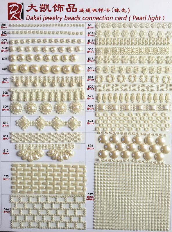 Factory direct sales of AB color bead chain VX10-40, customizable DIY handcrafted Korean clothing accessories and auxiliary materials pic 10