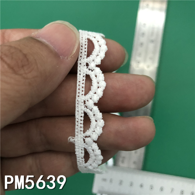 New Lolita embroidery water-soluble lace, milk silk single-sided small flower wave lace, lace with barcode pic 26