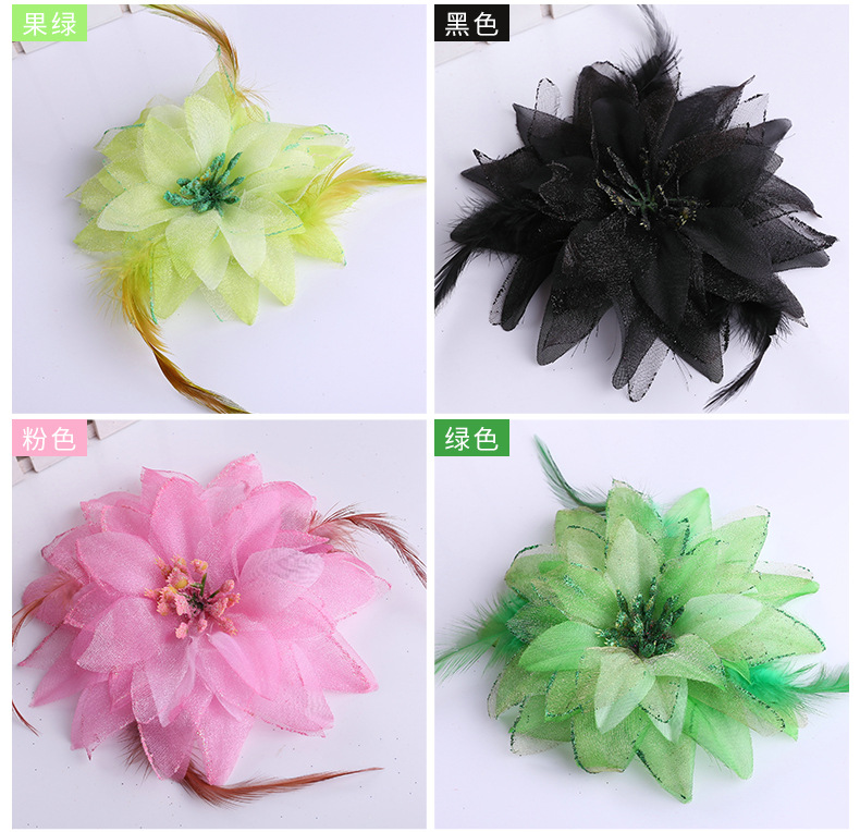 肚皮舞蹈宝石头链发卡发夹印度舞蹈表演出配饰品头箍首饰头饰发箍详情34