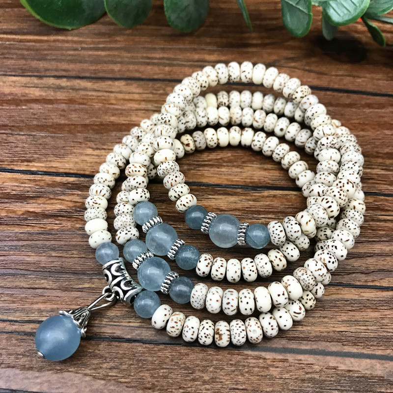 Hainan Mini Star and Moon Bodhi Bead Bead Bracelet 3*5 dry-ground high-density multi-circle Bodhi seed cultural Play bracelet accessory pic 19
