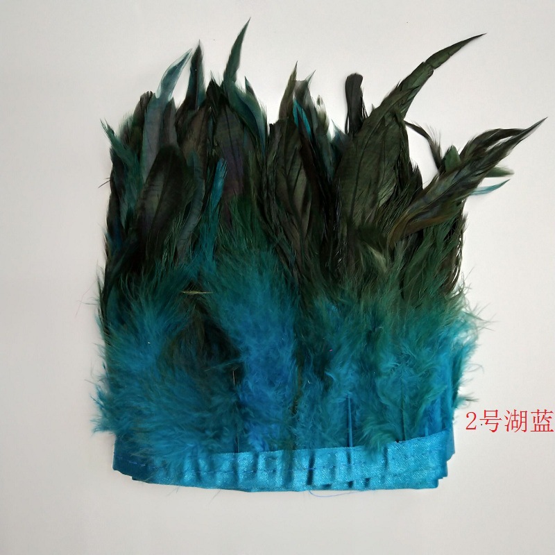 Feather fabric straps, fabric edges, clothing accessories, woolen strips, diy landscape decoration handicrafts and accessories from the manufacturer pic 5