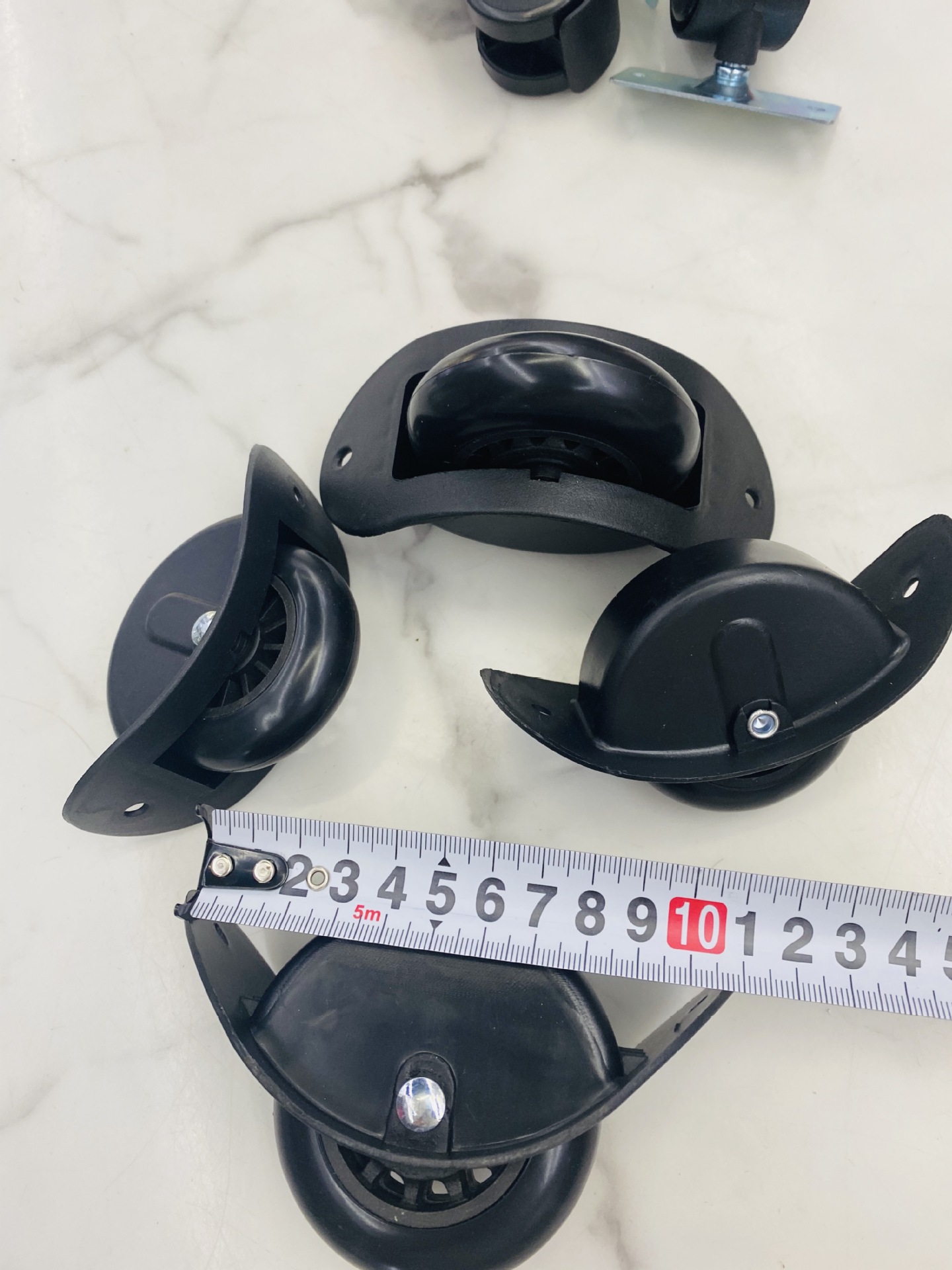 Practical and wear-resistant luggage directional wheels, small backpack casters, small casters, suitcase wheels, luggage accessories, swivel wheels pic 5