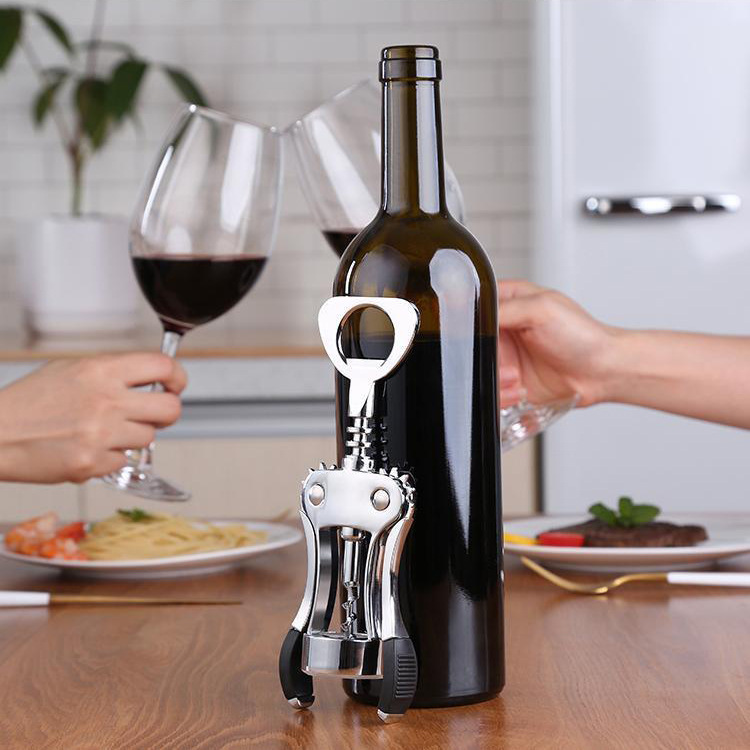 A multi-functional household wine opener, stainless steel wine and beer bottle screwdriver, and a wine opener pic 7
