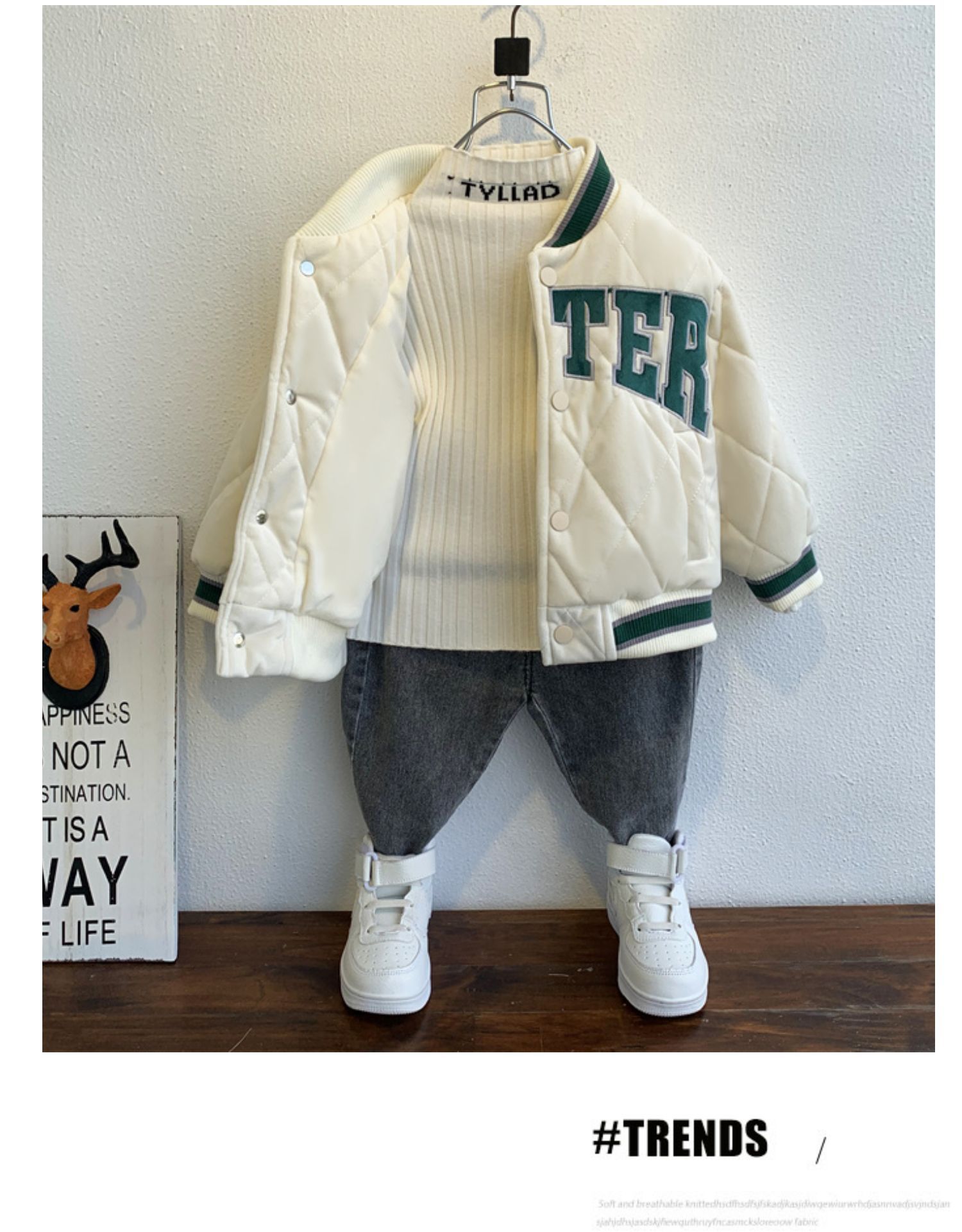 Niños hombre niña invierno abrigos 2021 nuevo otoño invierno engrosado clip cotton chaqueta bebé béisbol chaqueta niños marea pic 14