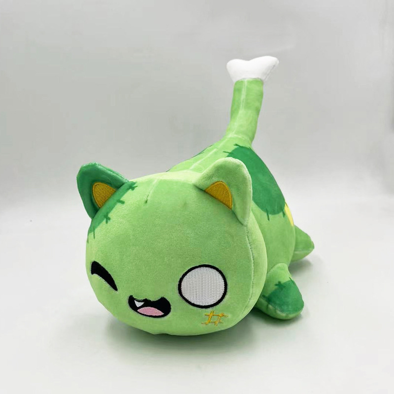 New cross-border creative Christmas Skull Burger fries, cat plush toy figurines, soft throw pillows wholesale in stock, Huaixing 7777 pic 6