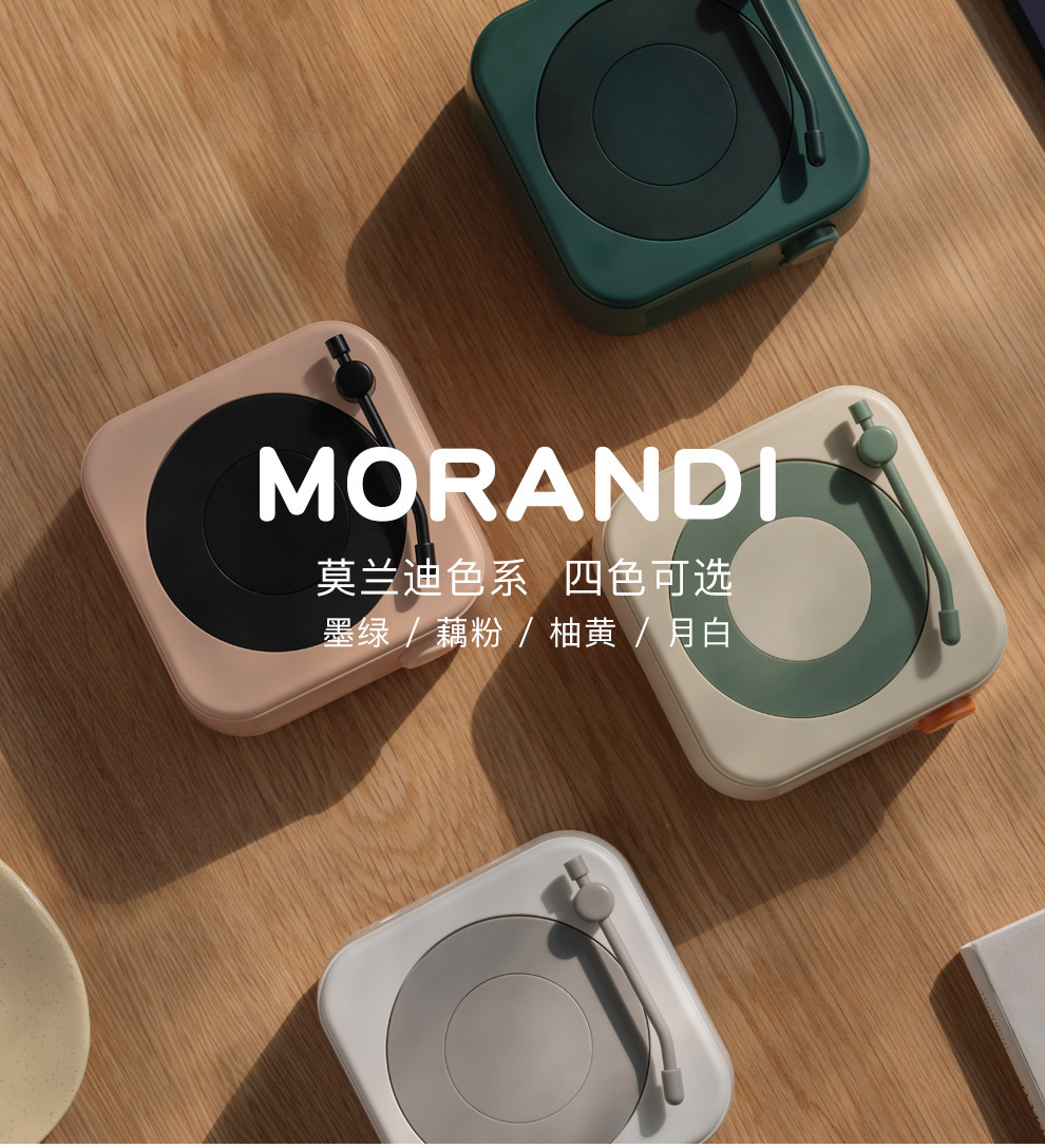 Retro Bluetooth speaker, small mini portable audio system, custom logo, home desktop decoration, high-end audio system pic 10