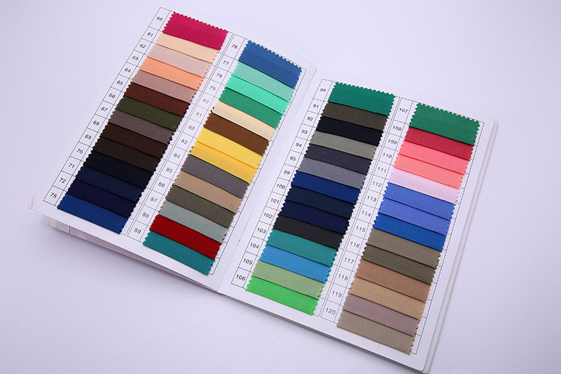 In-stock polyester-cotton pocket fabric with tc lining of 96*72 and dyed woven cotton blended fabric pic 25