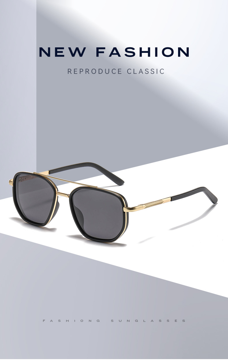 跨境偏光太阳镜男士墨镜开车专用眼镜男款高级感眼镜防紫外线批发详情1