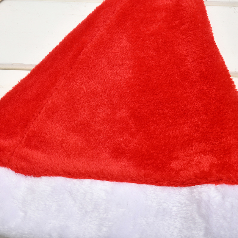 High-end Christmas decorative items, short woolen Christmas hats, Christmas supplies, adult Christmas hats, party outfits pic 7