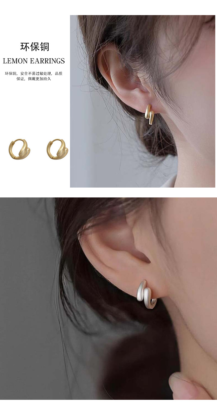 High-end matte, exquisite and small ear rings, ear buckles, unique earrings, new trendy and best-selling earrings and stud earrings in 2024 pic 18