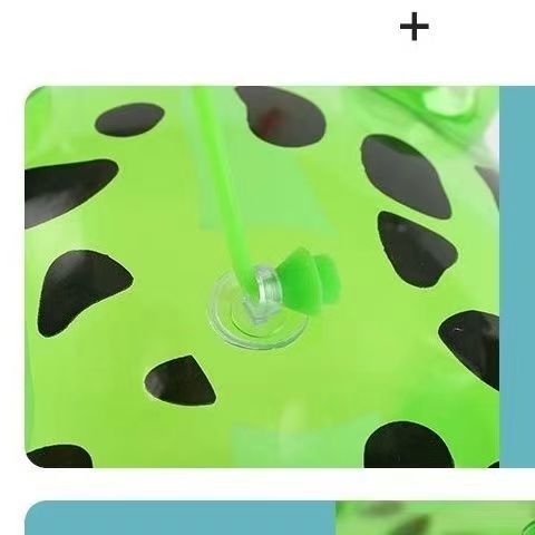 pvc充气眼睛发光青蛙充气青蛙发光大青蛙 充气斑点青蛙崽厂家直销详情5