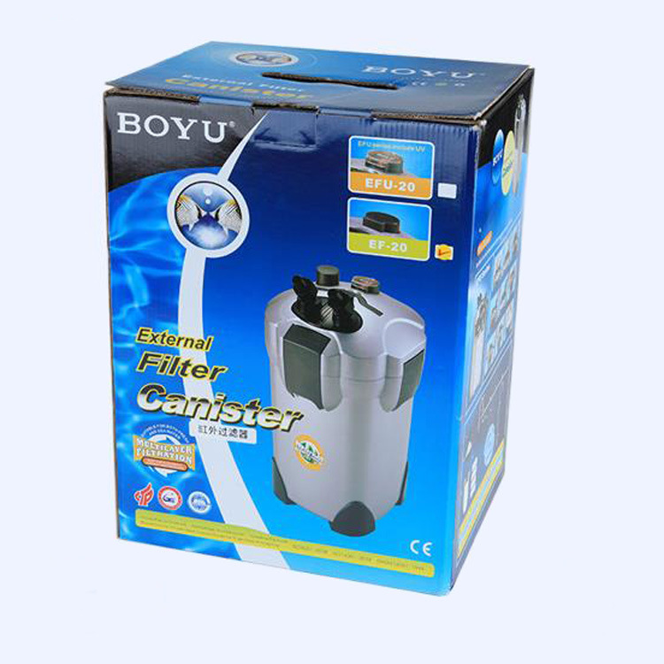 Aquarium external variable frequency filter bucket, aquarium external equipment with sterilization tank, external filter hw-3000/5000 pic 2