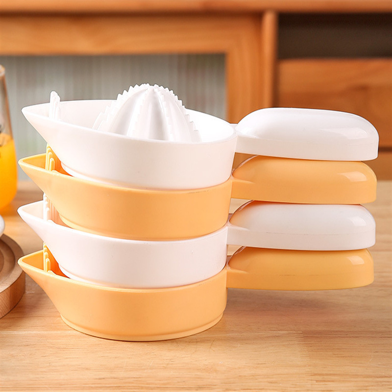 Cross-border in-stock household manual lemon juicer, kitchen juicer, fruit tools, juicer cup, portable juicer pic 4
