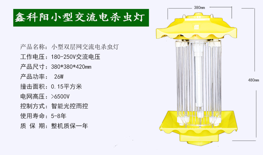 小型四角交流参数