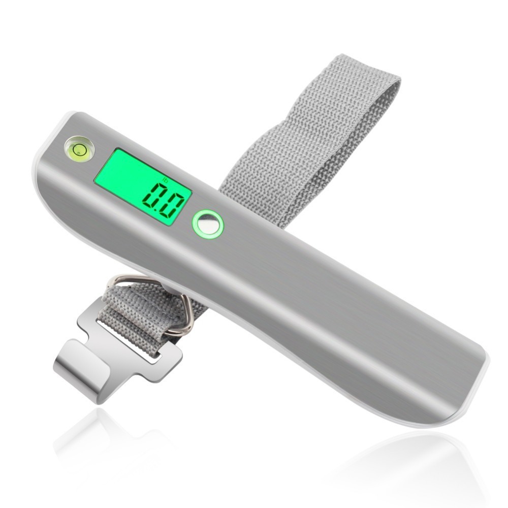Precise luggage scale, portable scale with tape measure, travel bag scale, electronic express delivery scale, portable scale, 50kg industrial scale pic 3