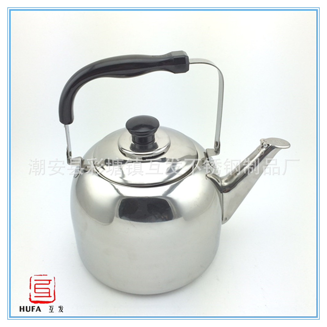 Stainless steel non-magnetic high-lift kettle, super thick sounding kettle, 4L, 5L, 6L boiling kettle, creative craft kettle, tea set, teapot, tea kettle, made of high-quality stainless steel material, tableware, tea set, kettle pic 5