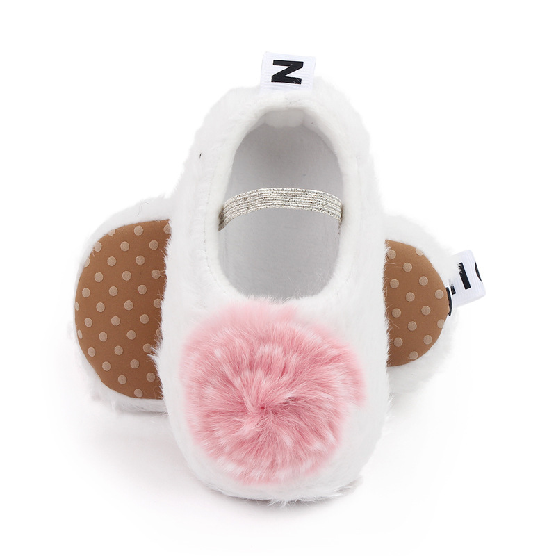 For babies aged 0-1, there are cute cotton shoes. For girls, there are suede princess shoes, shallow elastic cotton shoes, and fluffy shoes for girls. The size is 2750 pic 11