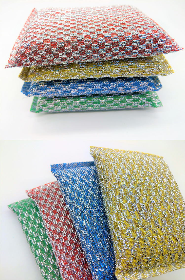 Yijingjie Baili thickened non-stick cleaning cloth, scouring pad, dishwashing cloth, powerful cleaning sponge, pot scrubbing king, durable and easy to clean pic 13