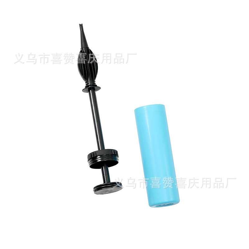 马卡龙色手推气筒 气球充气泵手推气筒气球打气筒详情10