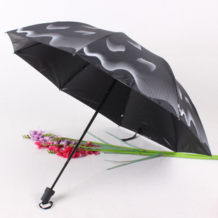 五折黑胶遮阳伞夏天UV防嗮太阳伞迷你二两伞口袋伞MINI UMBRELLA详情14