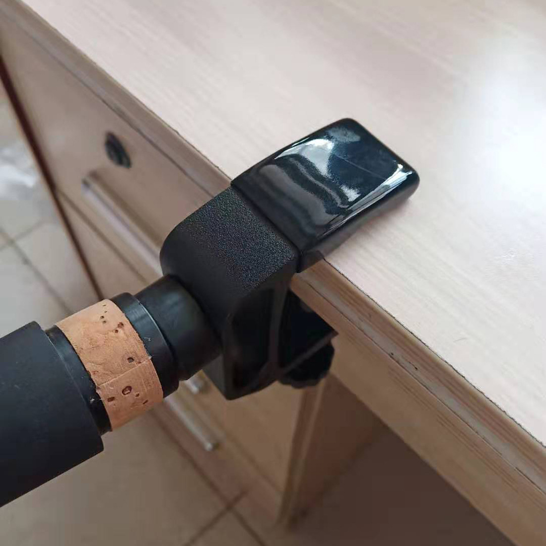 Woodwind instrument accessories, clarinet stand, desktop support, small stand, blackwind, cork polished, anti-slip, table stand pic 7