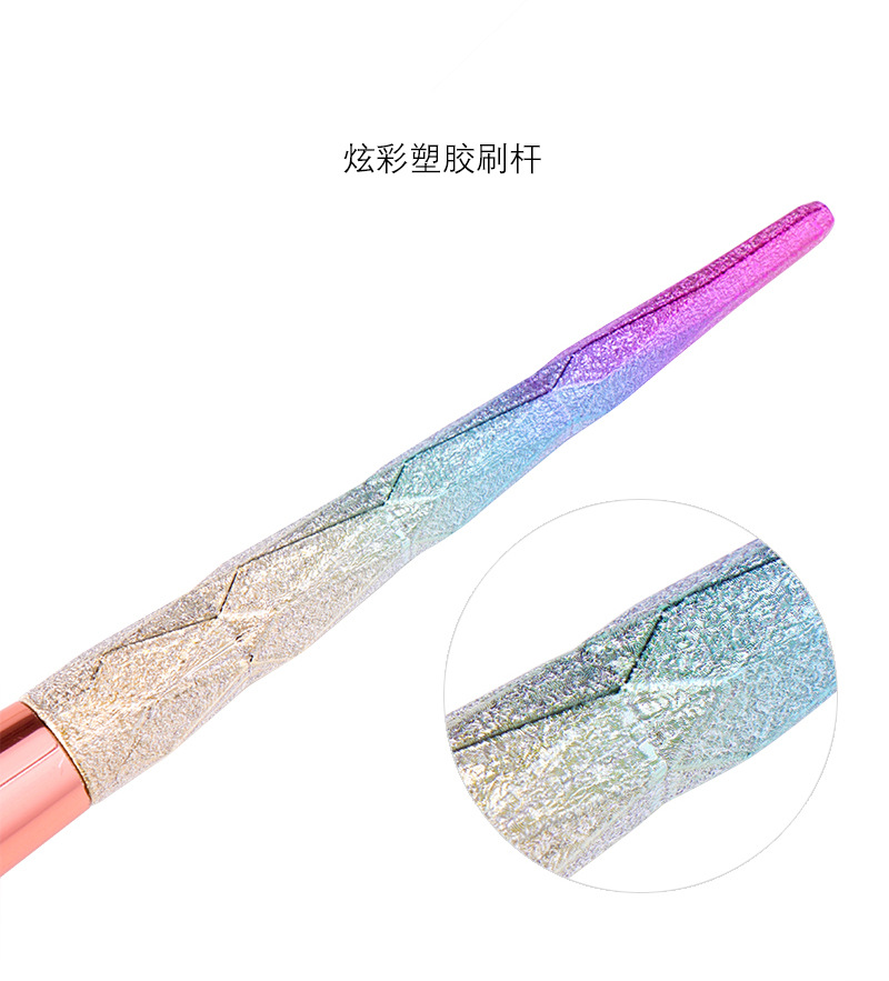 The manufacturer supplies the artificial fiber single unicorn contouring brush shanilak pic 5
