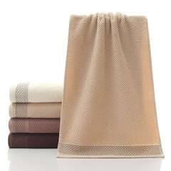 Pure cotton towels, household face towels, adult daily necessities, face towels, thickened absorbent gifts, wholesale, embroidered logo pic 8