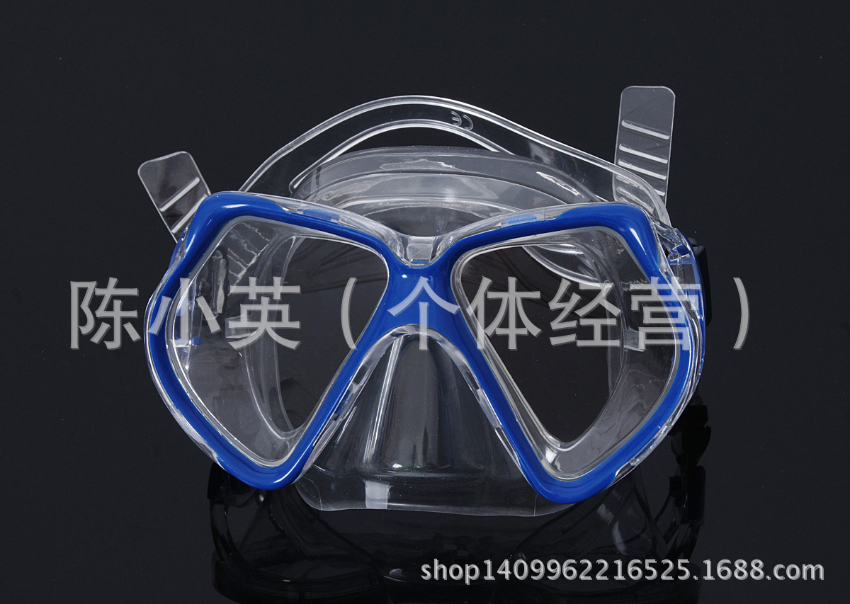 Factory wholesale of diving masks, flat swimming goggles, diving masks, snorkeling and diving equipment supply pic 3