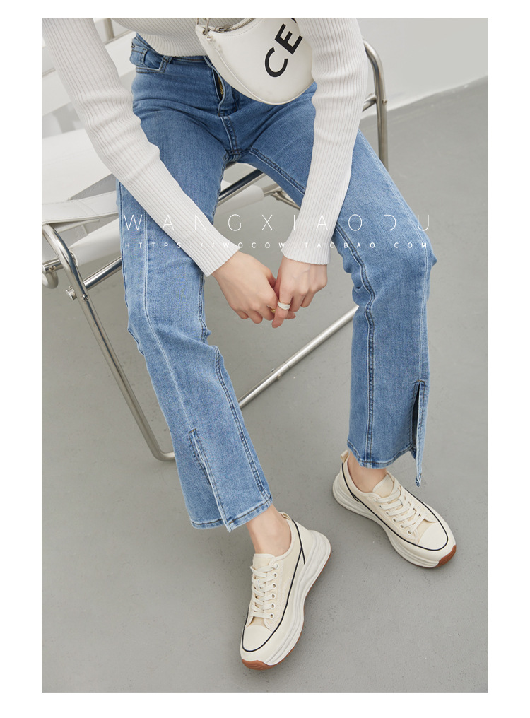 【澜柜】北海道 厚底系带帆布鞋女2022年新款网面平底小白鞋子女详情56