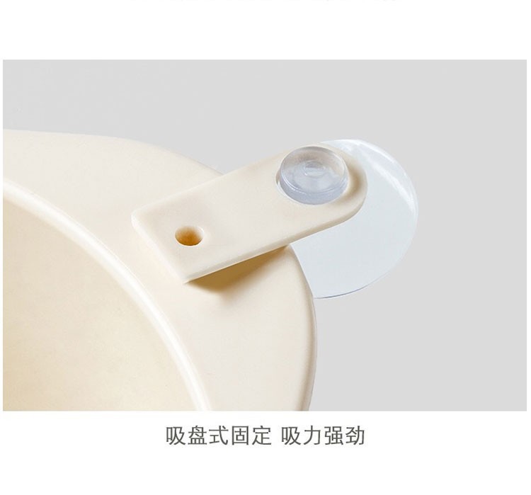 厨房水吸盘式洗菜盆过滤水置物架洗碗池抹布收纳挂篮详情20